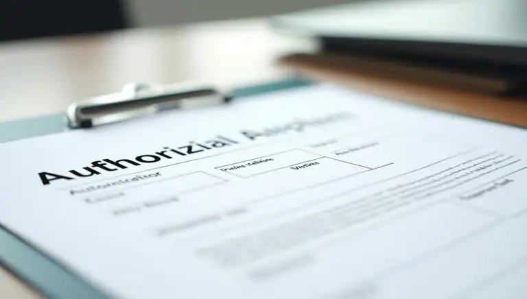 authorization form