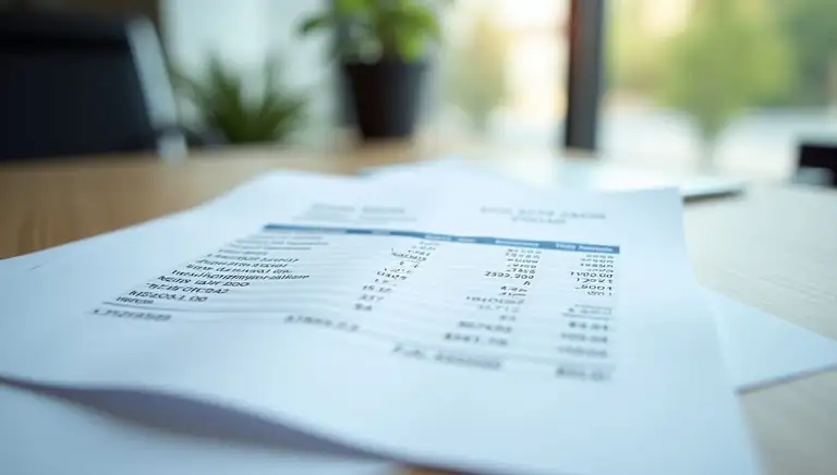 bank statement