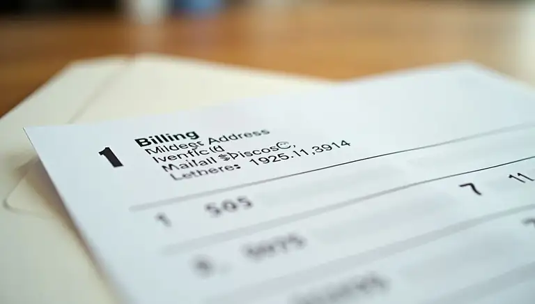 billing address