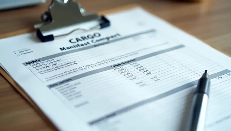 cargo manifest