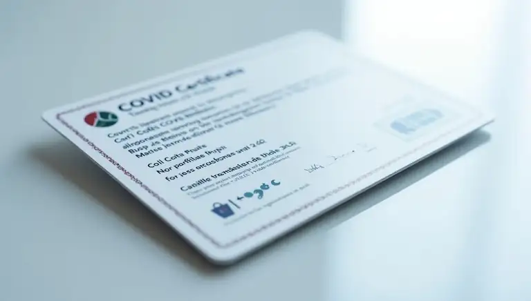 COVID certificate