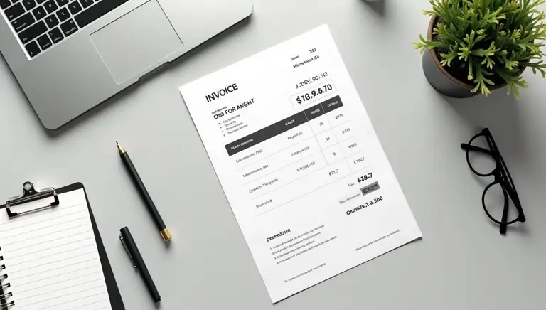 customer invoice