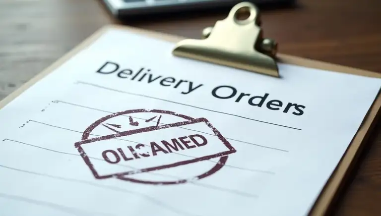 delivery order
