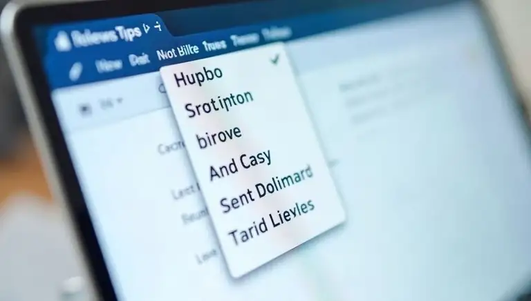 dropdown