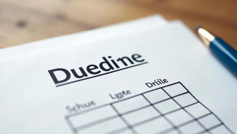 due date