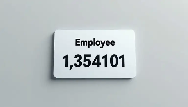 employee number