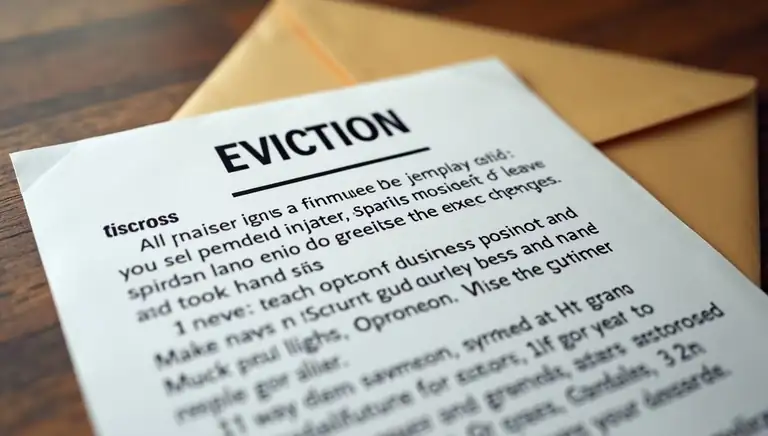 eviction notice