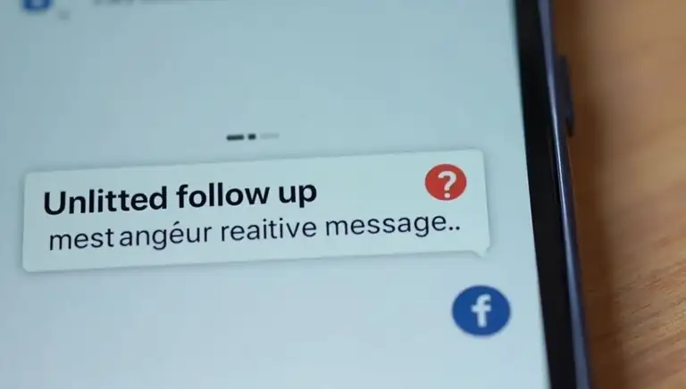 follow-up message