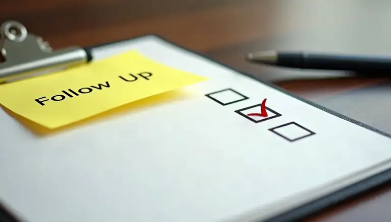 follow-up task
