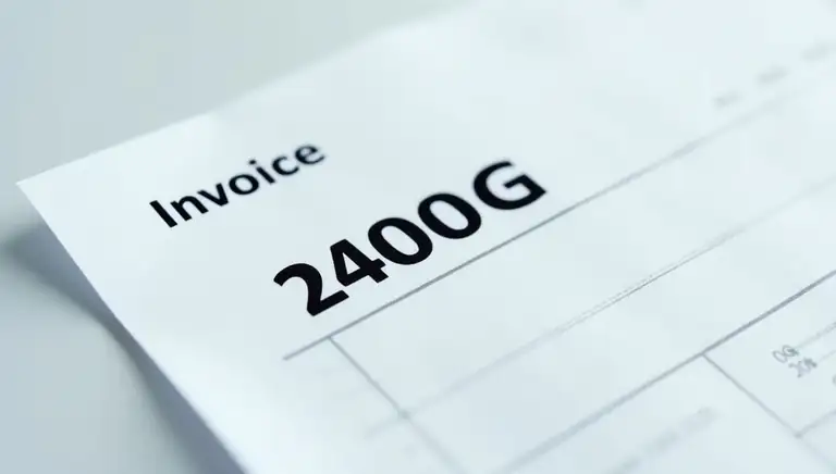 invoice number