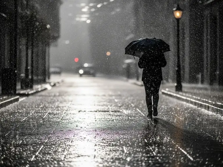 it's raining