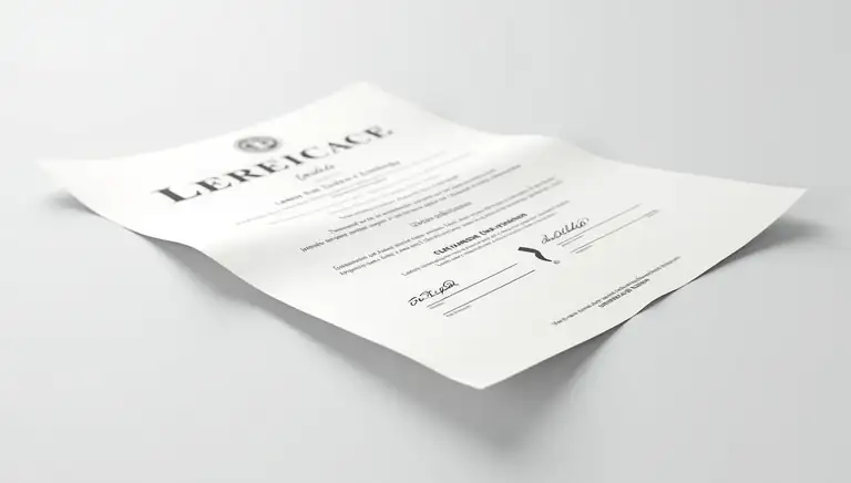 language certificate