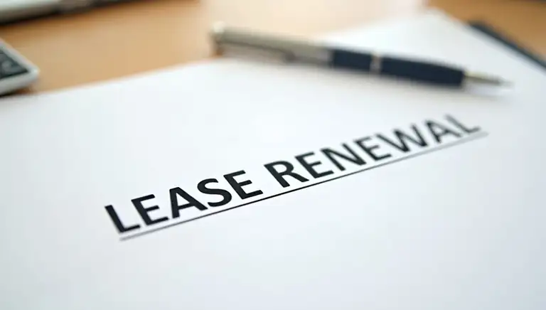 lease renewal