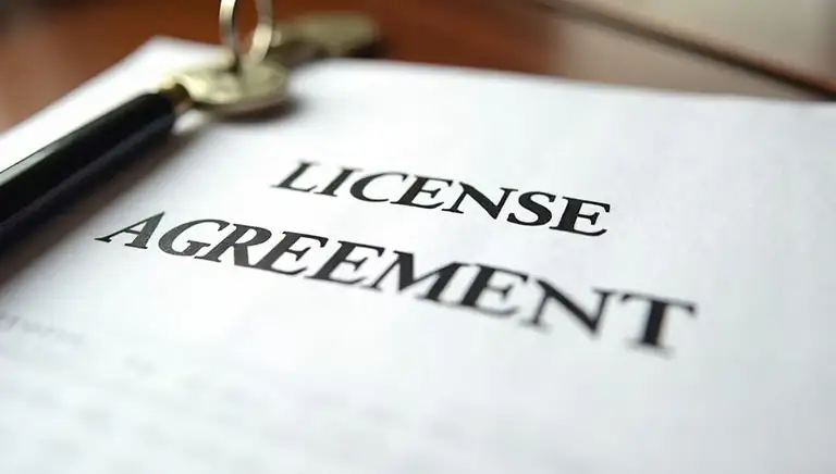 license agreement