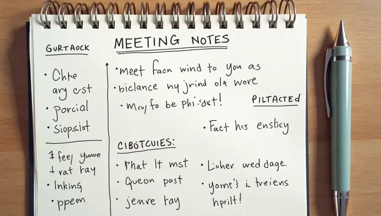 meeting notes