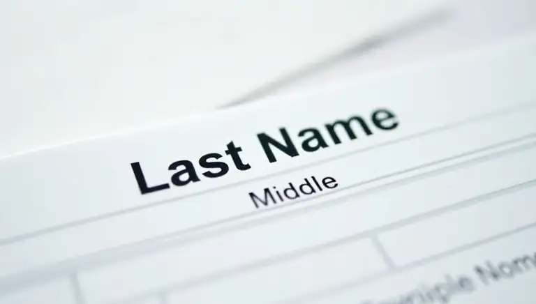 middle name