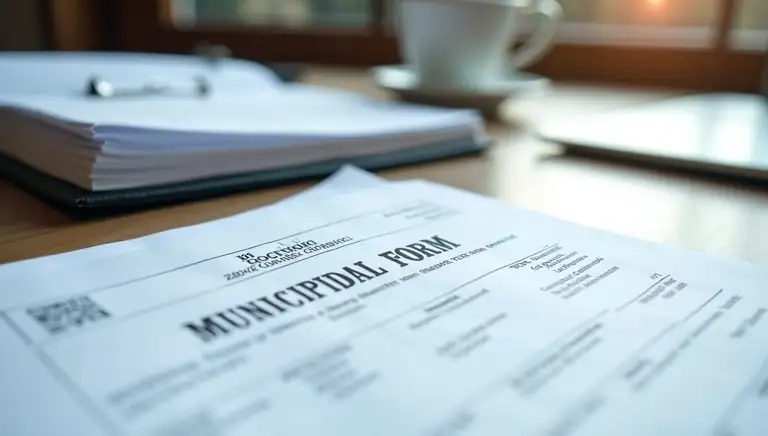 municipal form