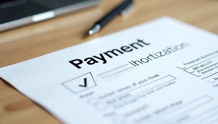 payment authorization