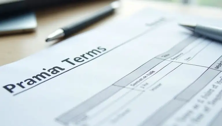payment terms