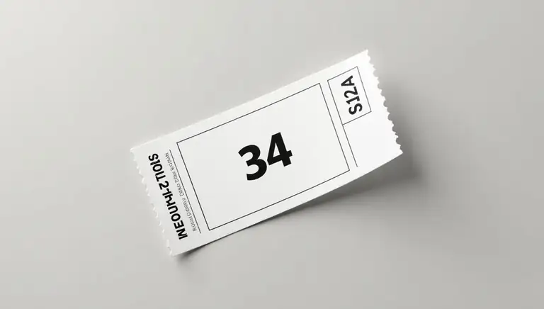 queue ticket