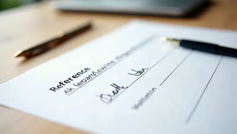 reference letter