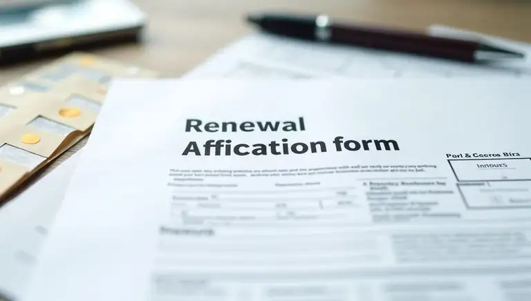 renewal application
