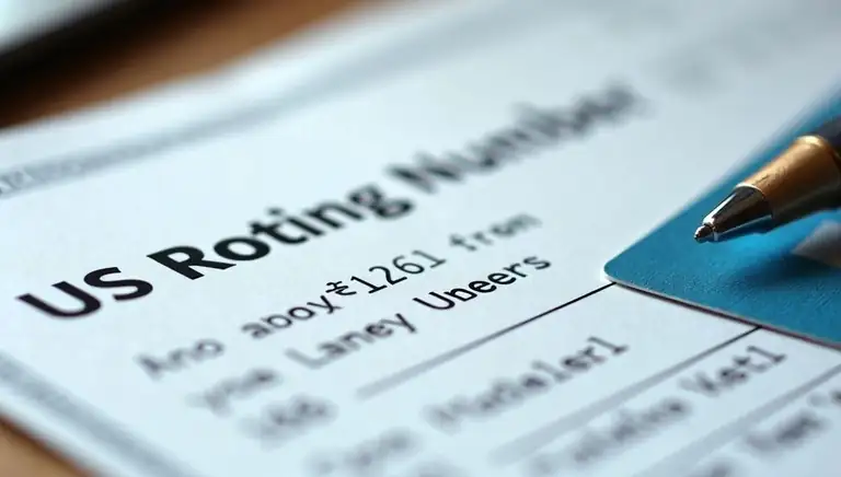 routing number