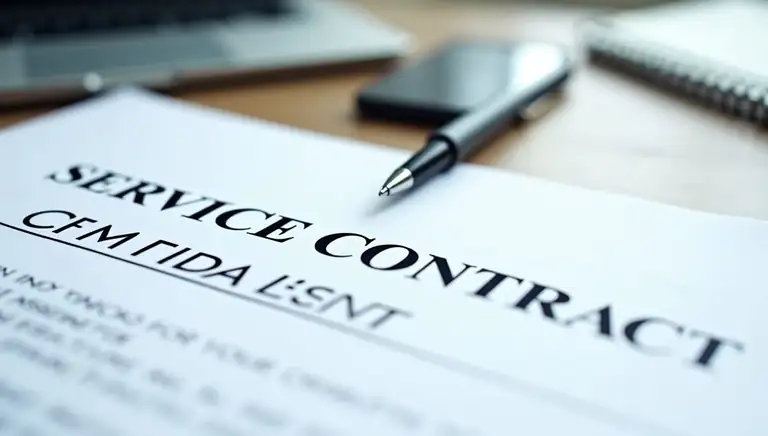 service agreement