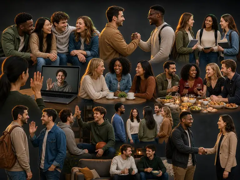 Friends and Acquaintances на английском
