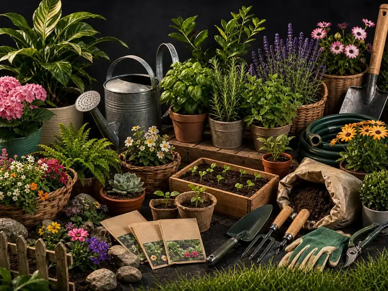 Garden and plants на английском