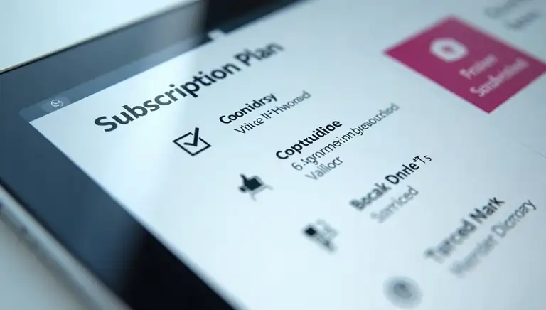 subscription plan