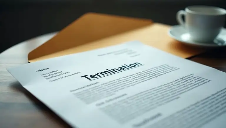 termination letter