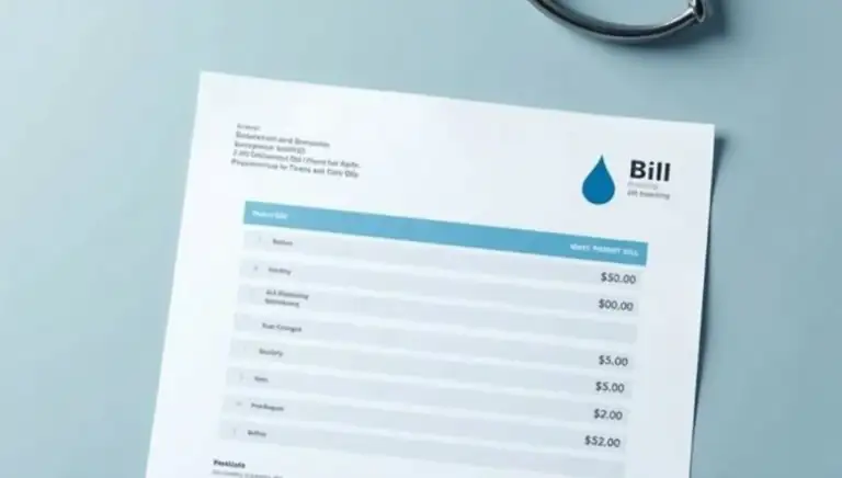 water bill