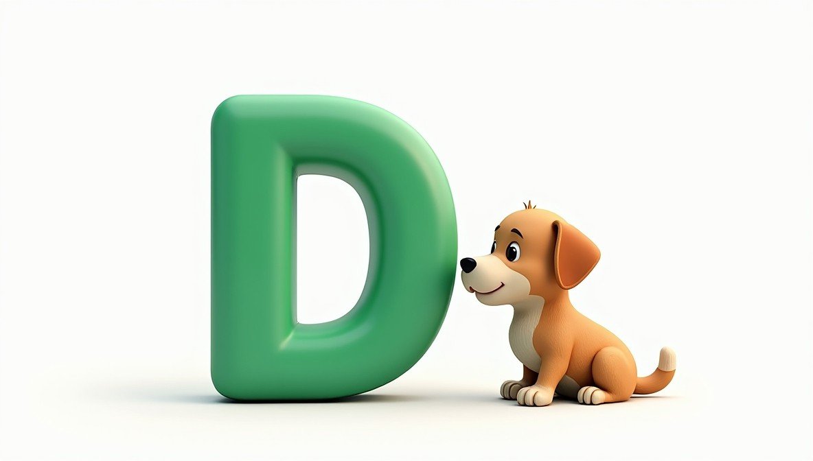 буква D