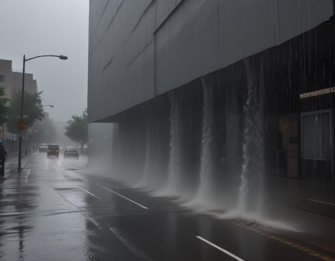 heavy rain