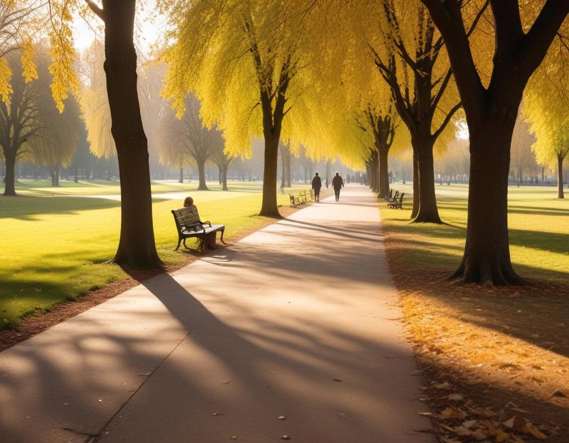 in the afternoon