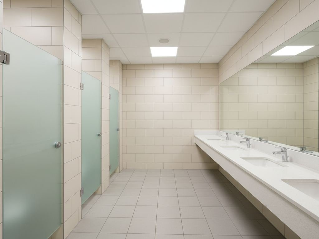 auf der Toilette