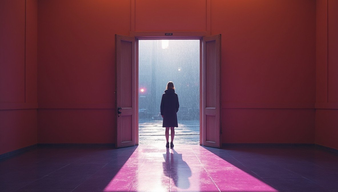 inside