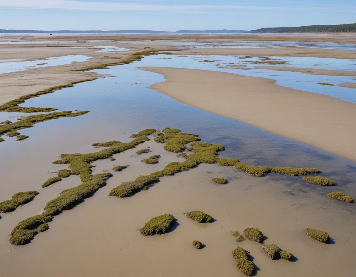 low tide