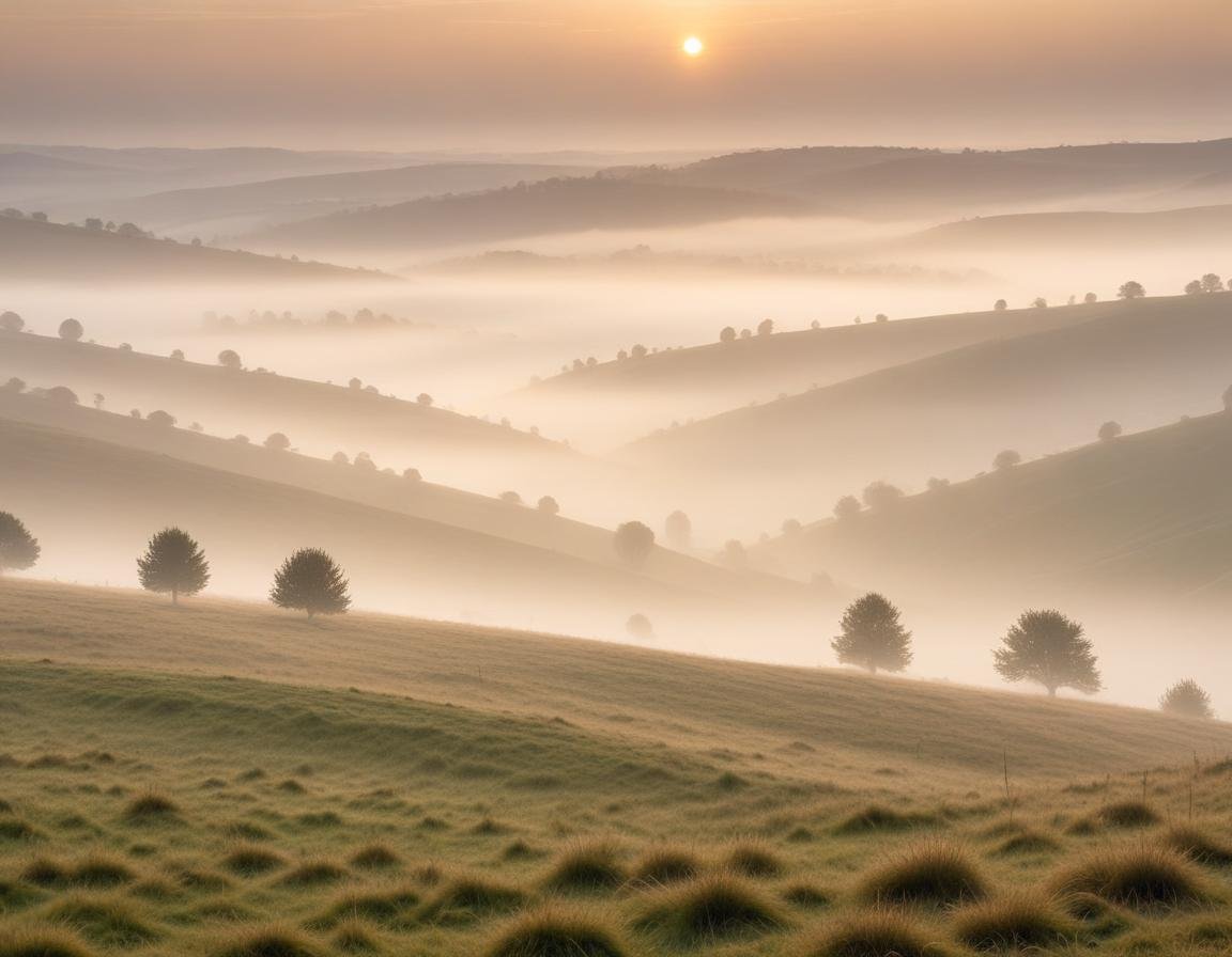 misty