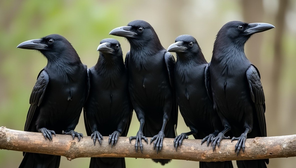 murder of crows
