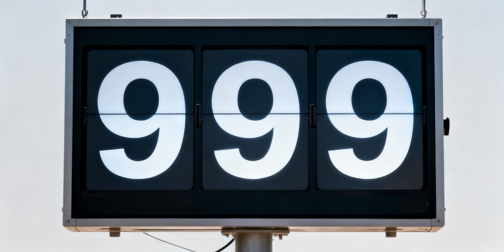 nine hundred and ninety-nine
