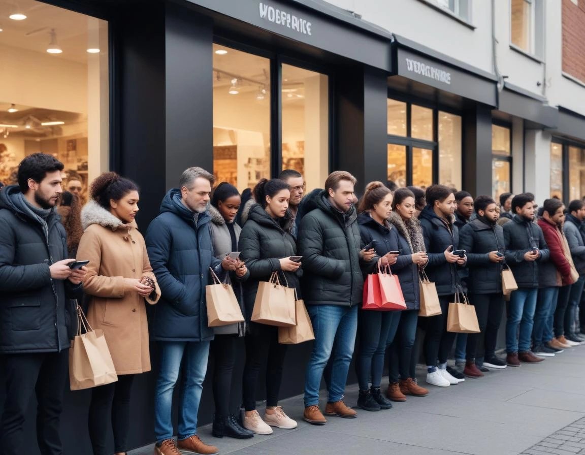wait in line