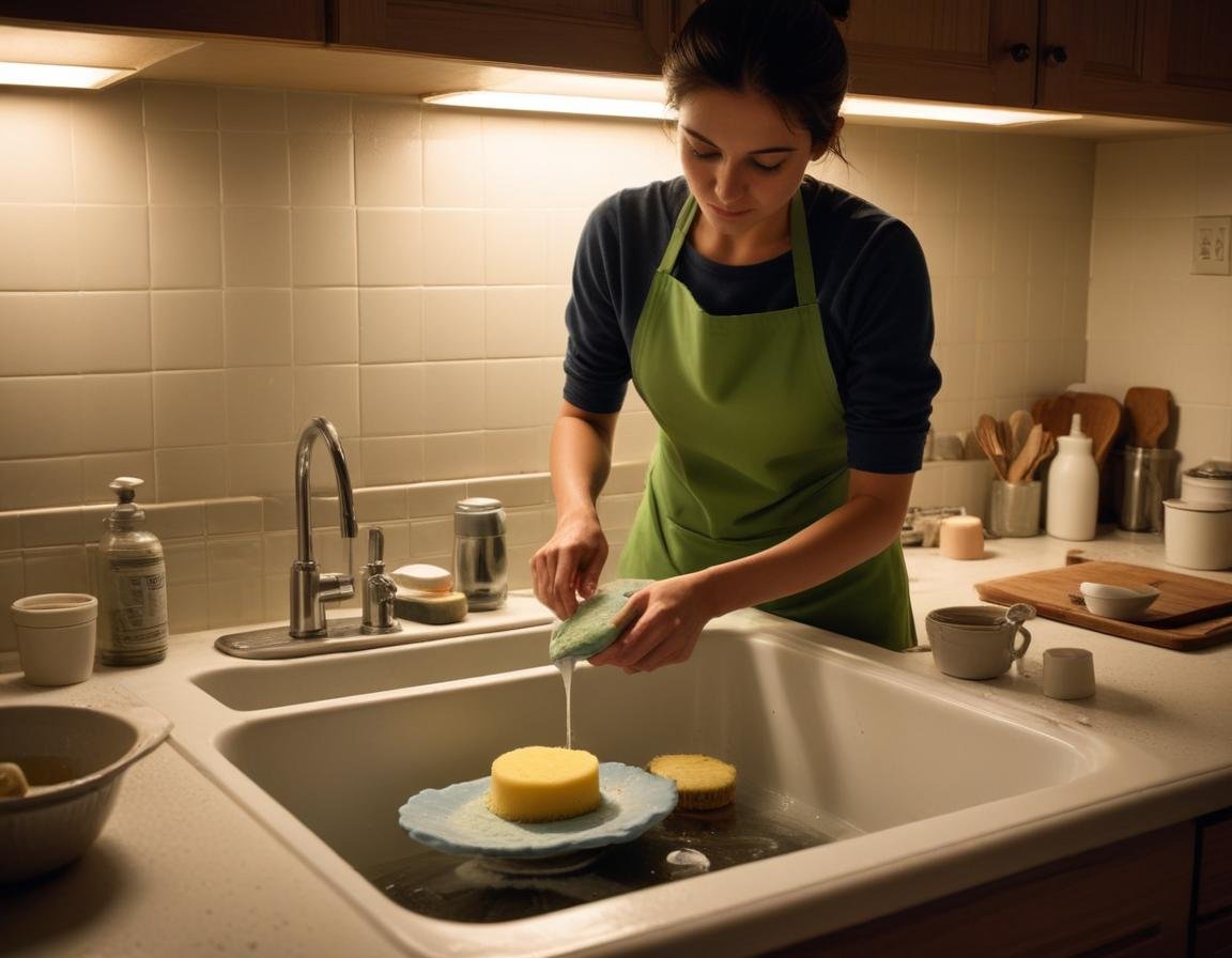 wash dishes