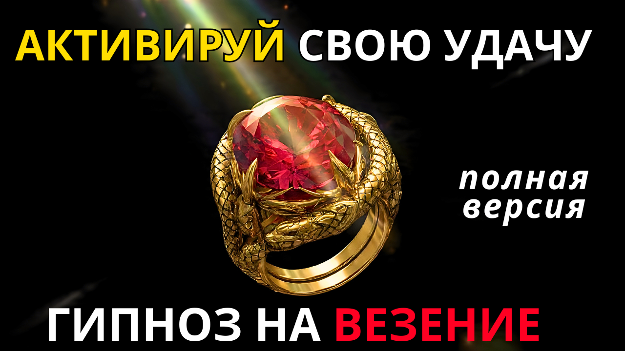 Гипноз на везение