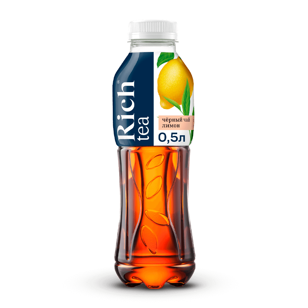 Richtea черный чай лимон 0,5