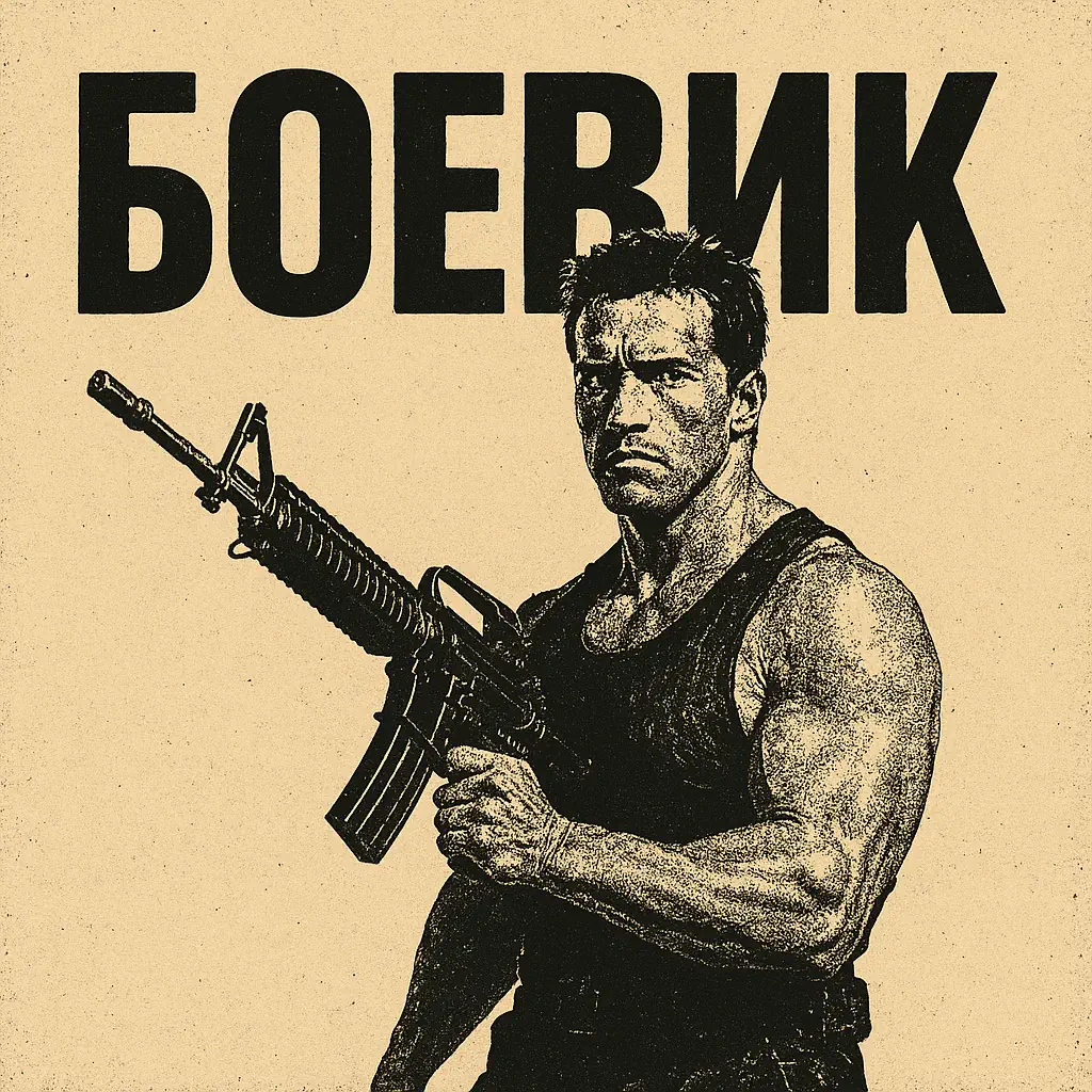 Зубарев смотрит боевик