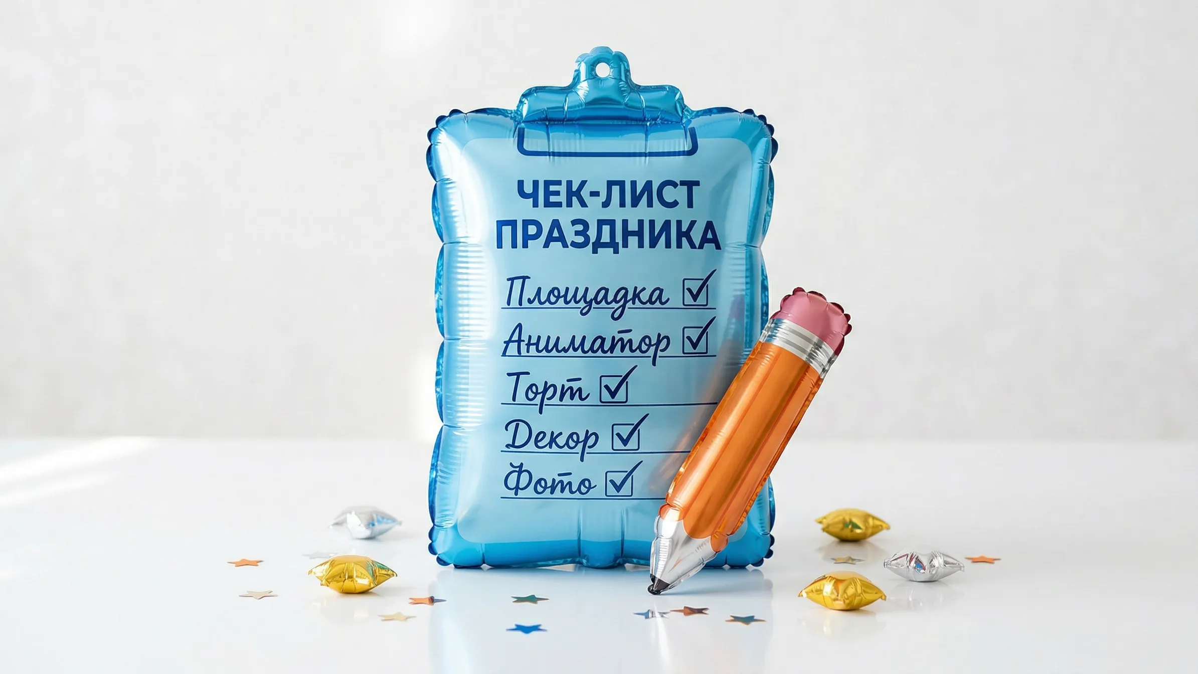 Чек-лист подготовки к детскому дню рождения