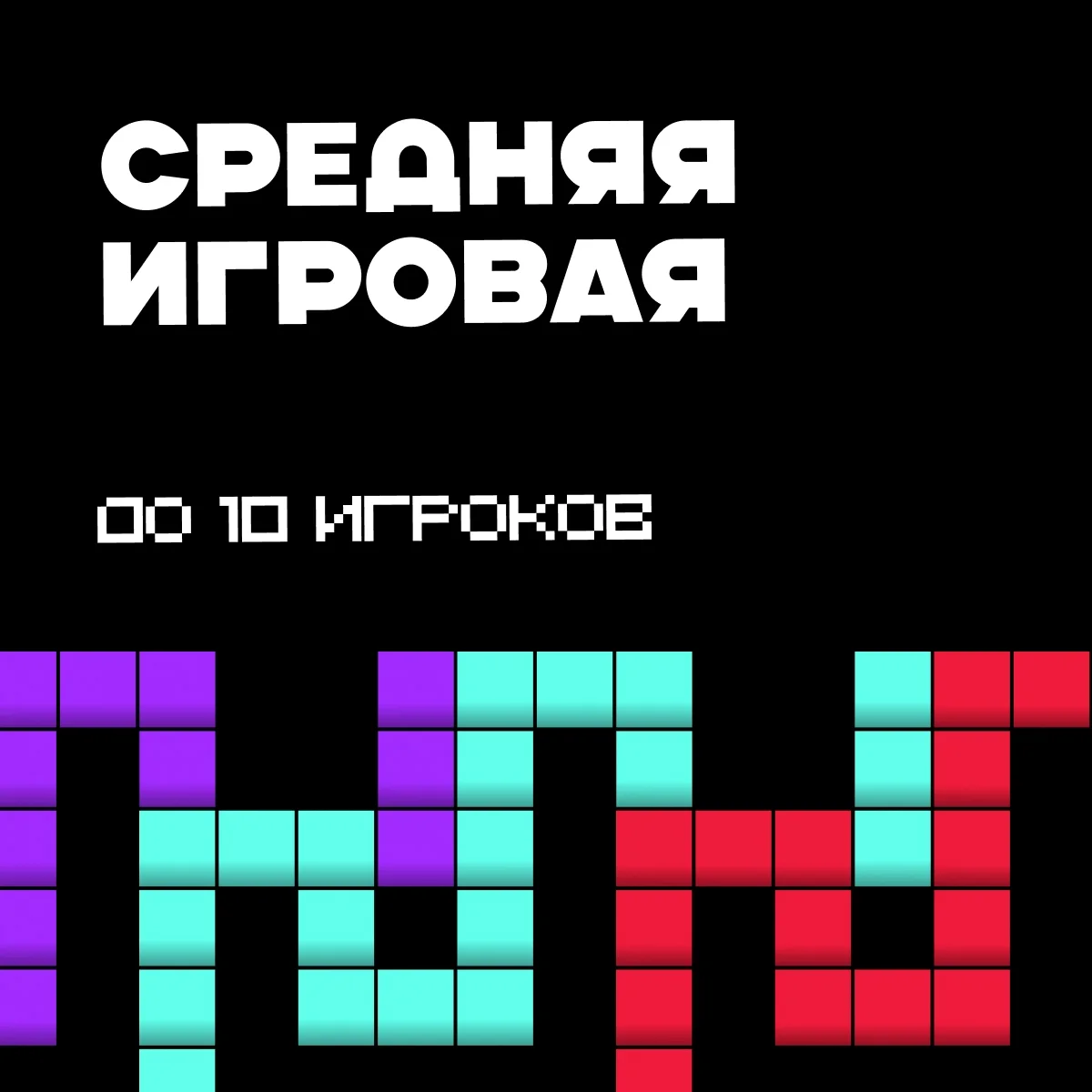 Средняя игровая [до 10 игроков] 1