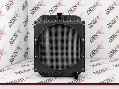Радиатор охлаждения 4102ZD 560*760мм (патрубки низ право верх центр)